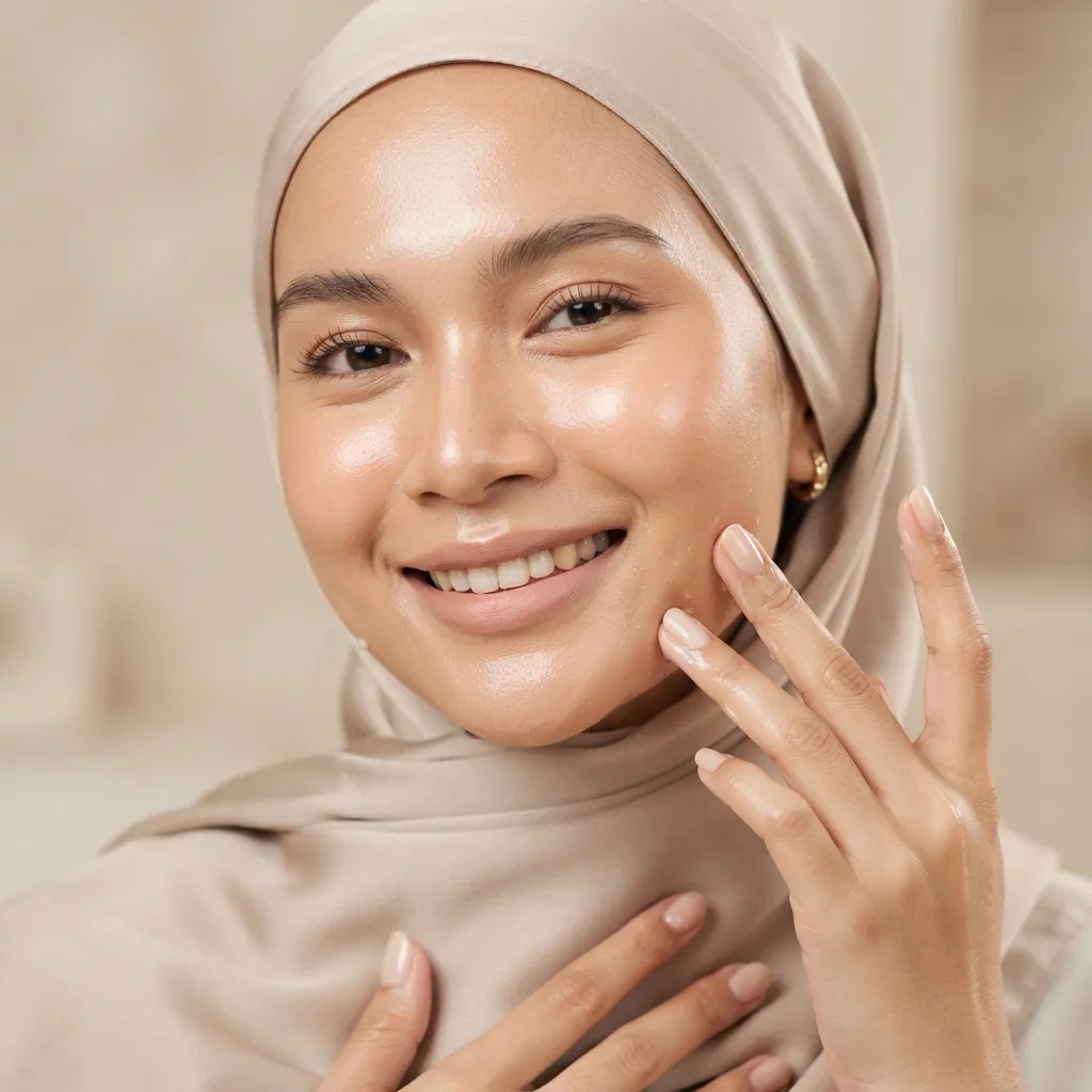Radiant fresh-looking skin